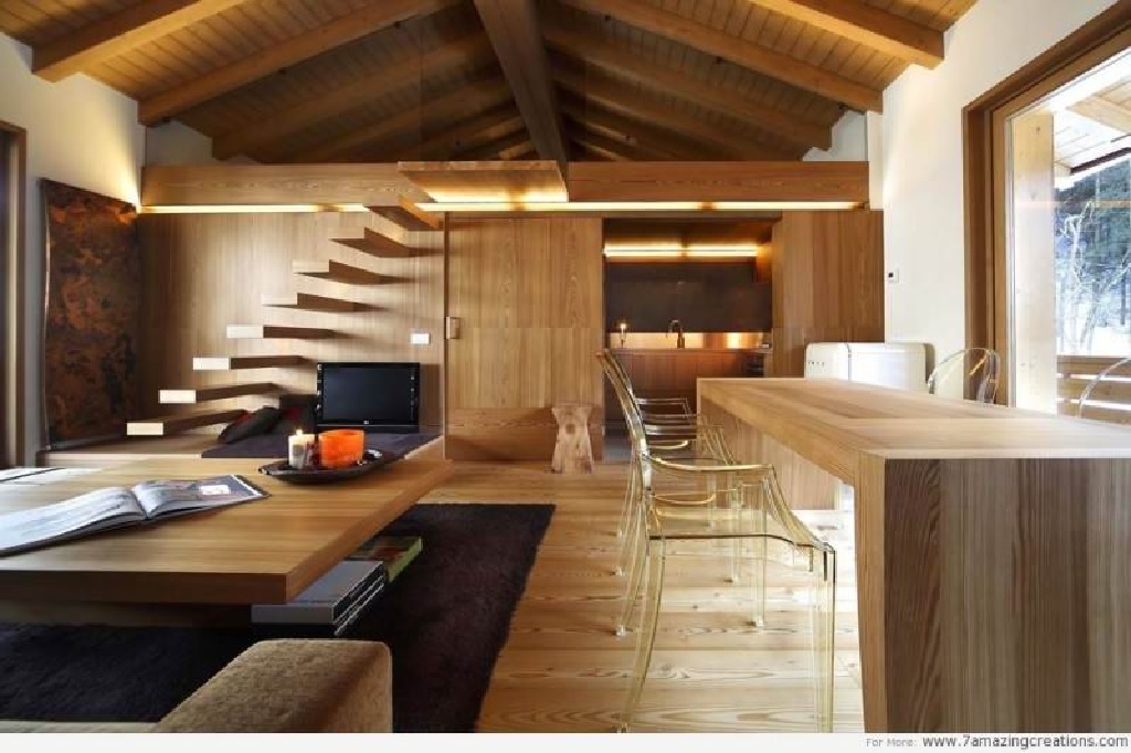 مدرن‌ترین نمونه‌های خانه چوبی ویلایی