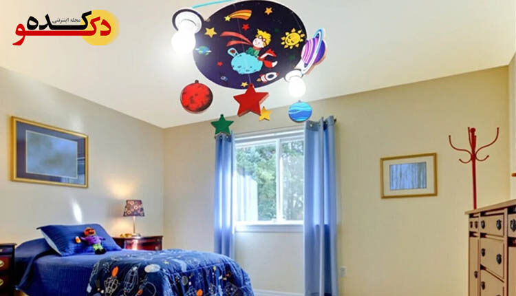 نکات مهم در انتخاب لوستر اتاق کودک