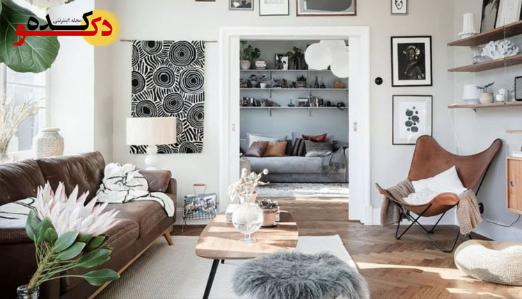 10 ایده عالی برای بزرگ‌ تر کردن فضای آپارتمان‌ کوچک