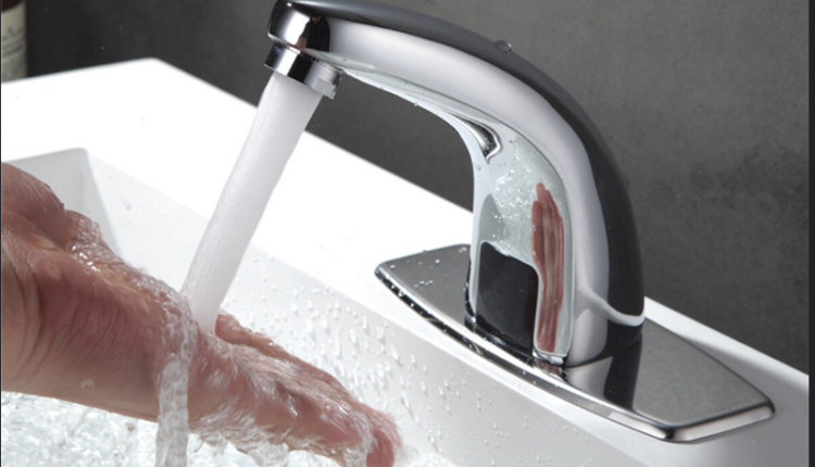 نحوه تنظیم حساسیت سنسور در شیر روشویی چشمی